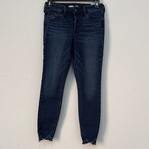 Old Navy Women's Ankle Jeans in Deep Indigo